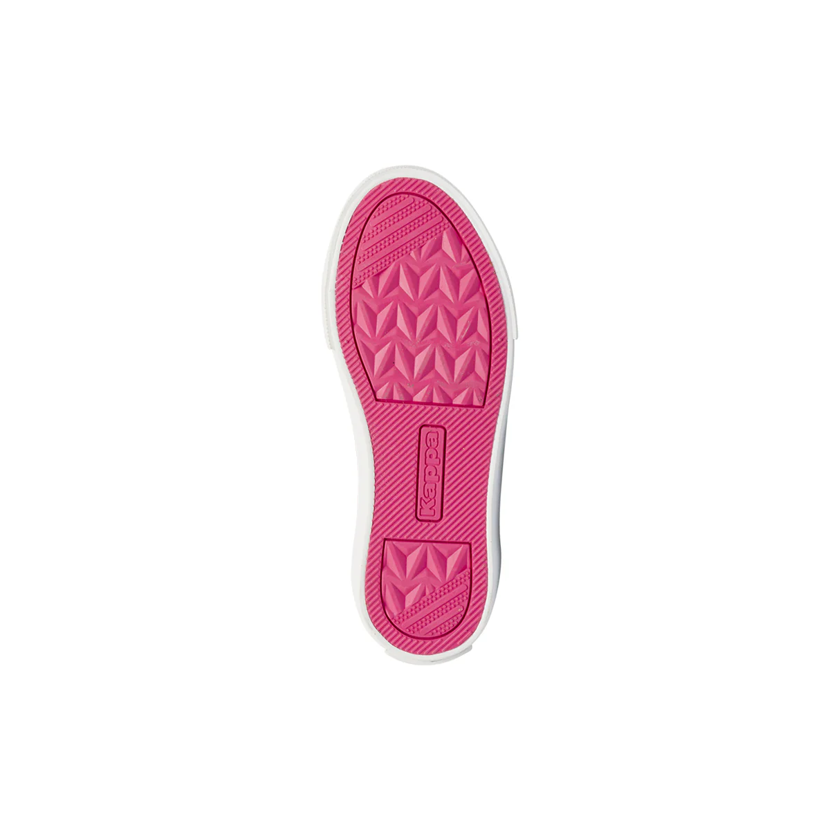 Sneakers bambina fucsia Kappa in tela con chiusura a strappo - Image 4