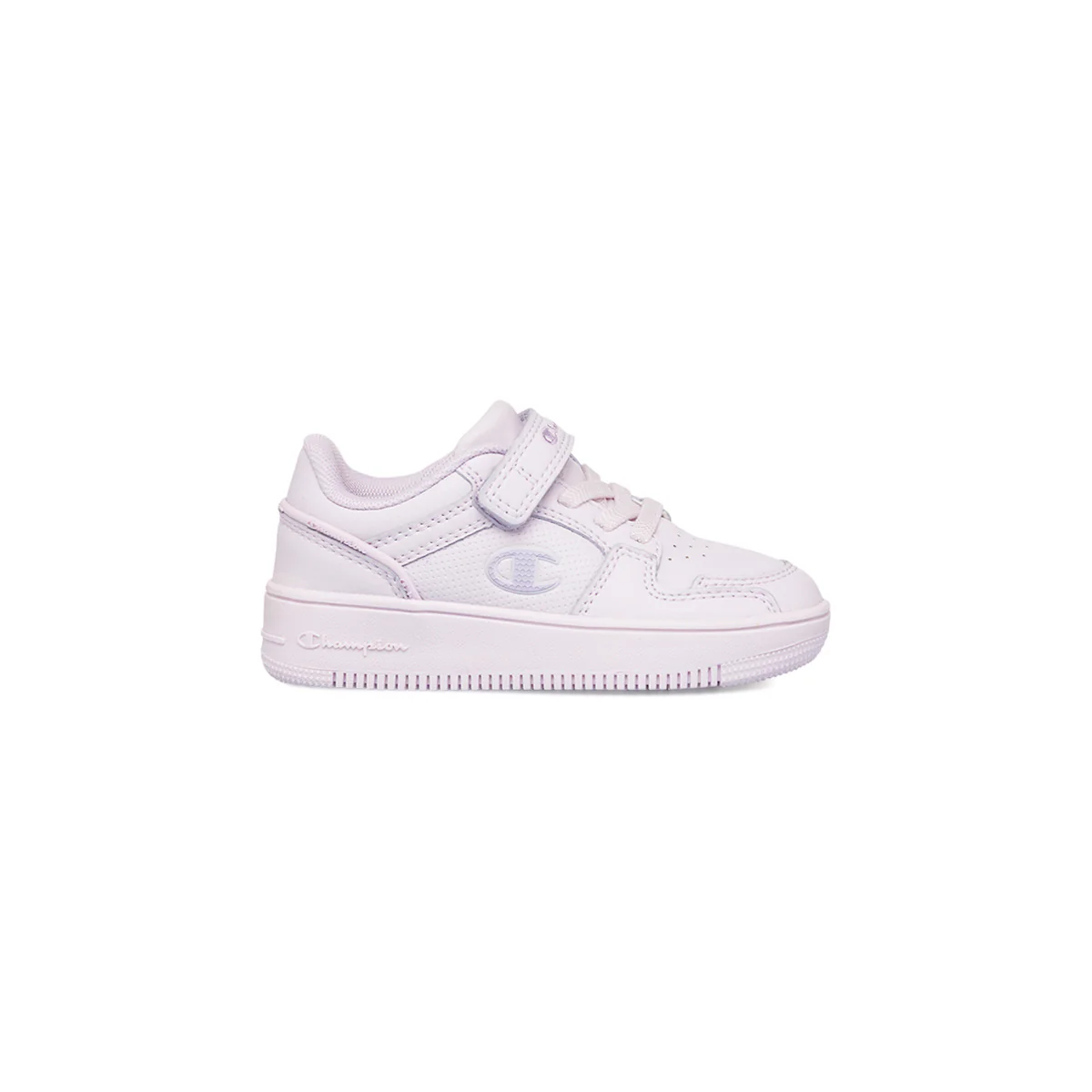 Sneakers bambina lilla con logo Champion Rebound 2.0