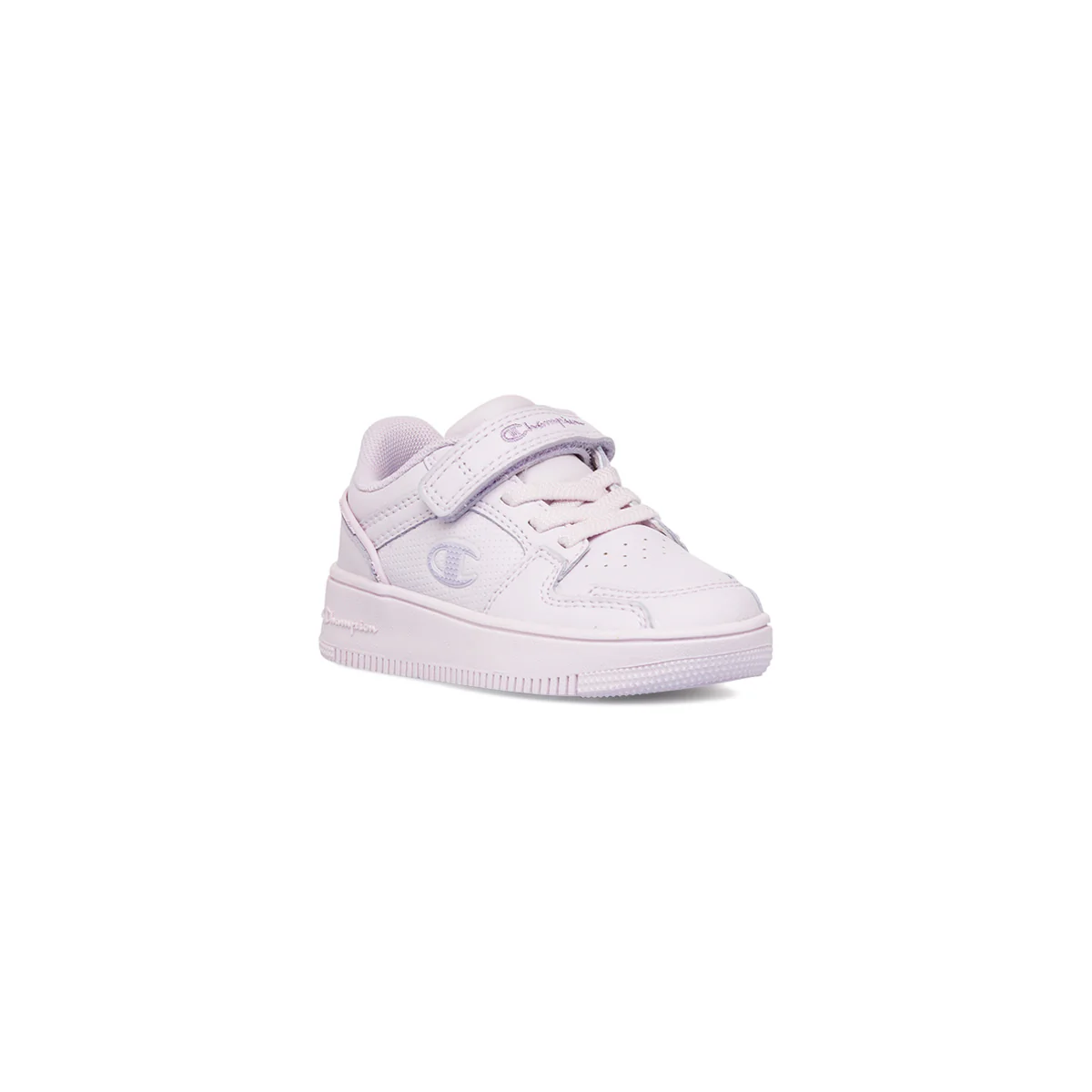 Sneakers bambina lilla con logo Champion Rebound 2.0 - Image 2