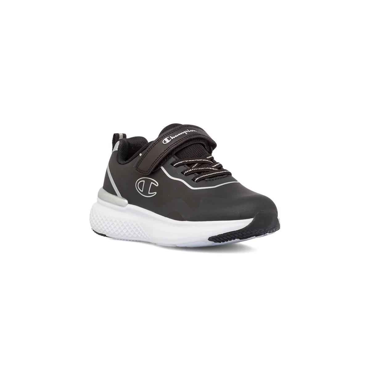 Sneakers bambina nere con logo Champion Bold Winter - Image 2