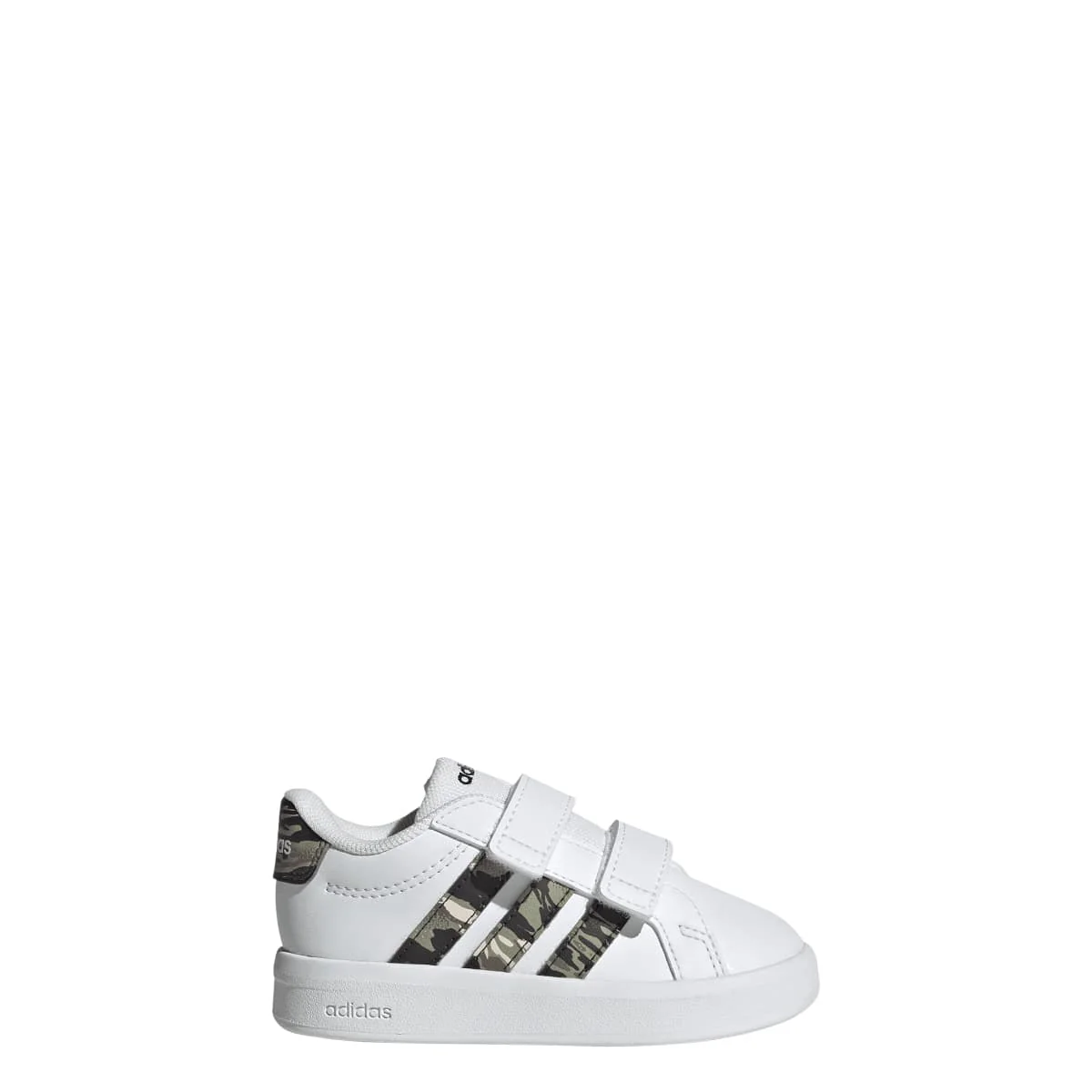 Sneakers Bambino bianche con inserti camouflage adidas Grand Court 3.0 - Image 12