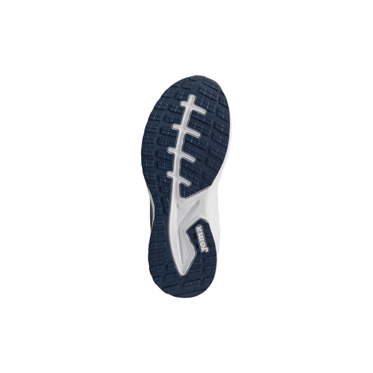 Sneakers bambino blu in mesh con chiusura a strappo e dettagli fluo Joma JR30 - Image 6