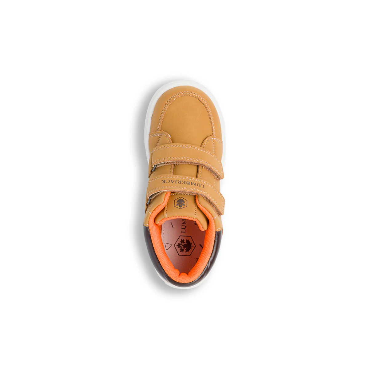 Sneakers bambino ocra con logo Lumberjack - Image 6