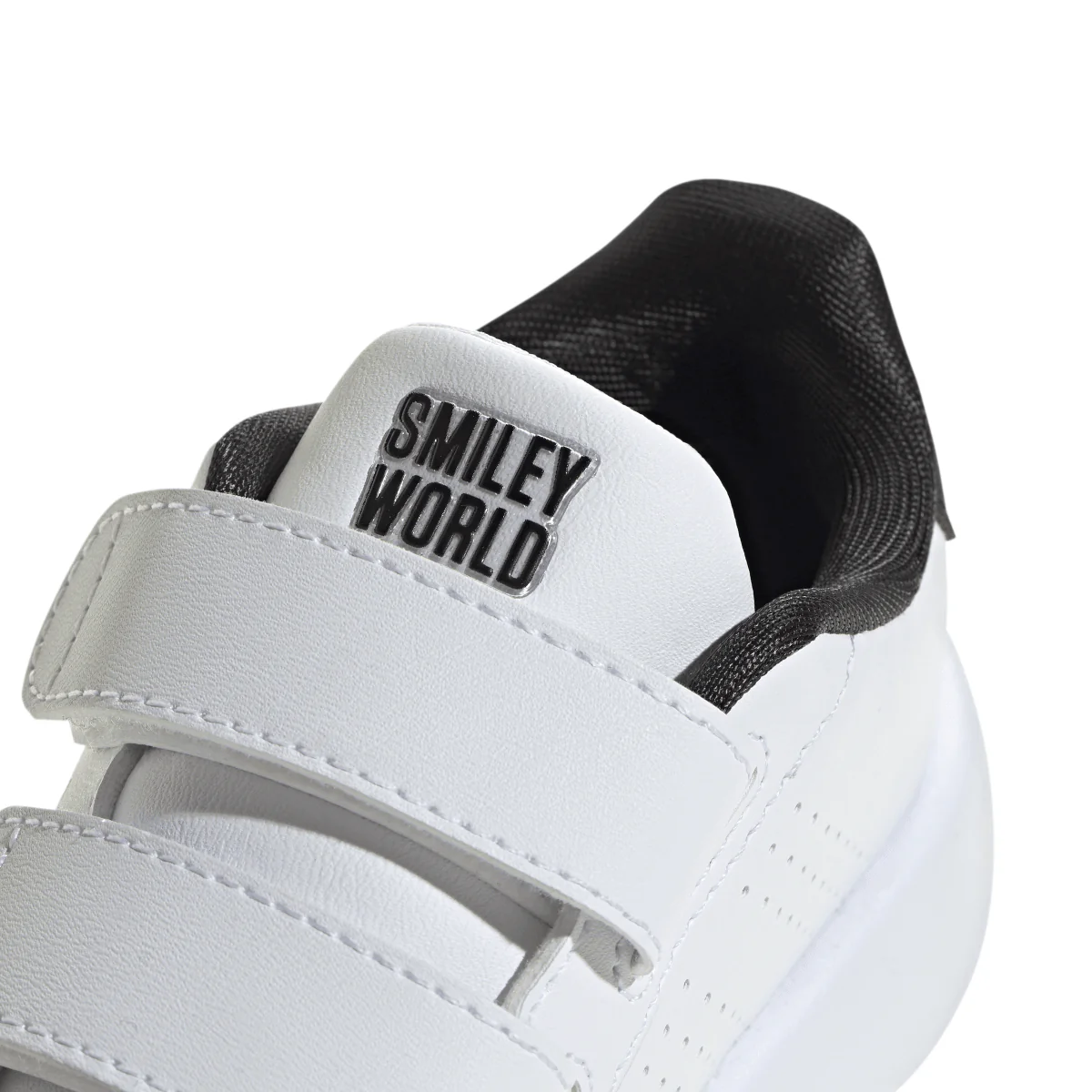 Sneakers bambino primi passi bianche con stampa smile adidas Advantage Smiley - Image 7
