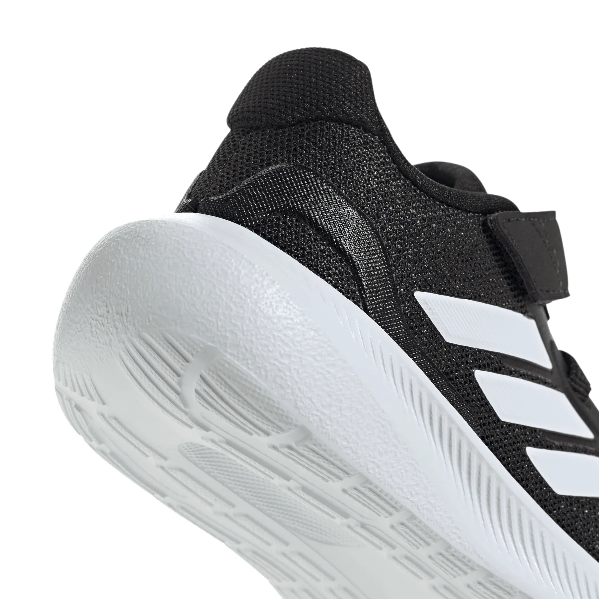 Sneakers bambino primi passi nere Runfalcon 5 con logo adidas - Image 5
