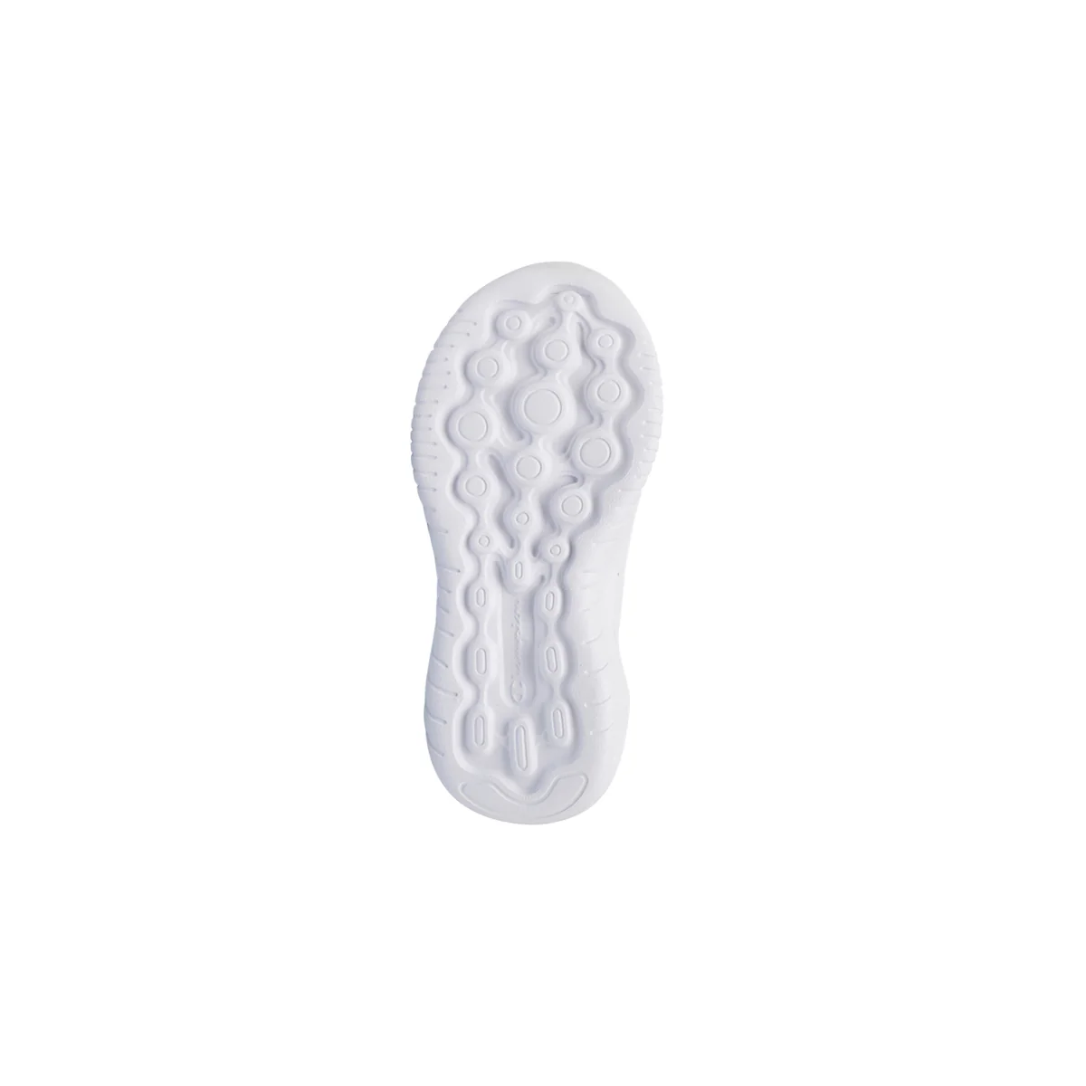Sneakers da bambina primi passi rosa con glitter e logo Champion Softy Evolve - Image 4