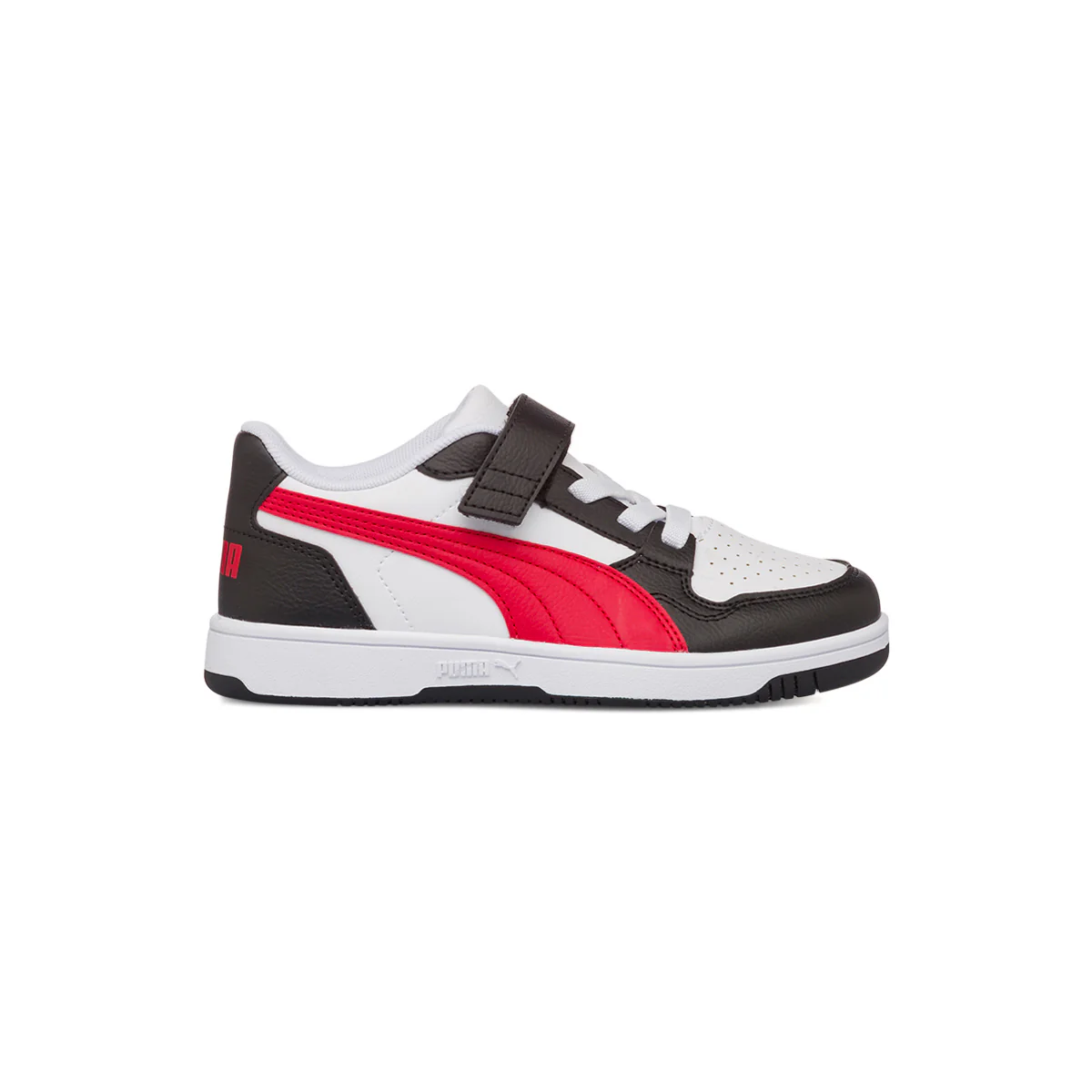 Sneakers basse bambino nere e rosse Reb-L AC Puma - Image 2