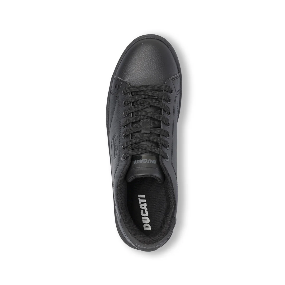 Sneakers basse casual nere da Uomo con logo Ducati - Image 6