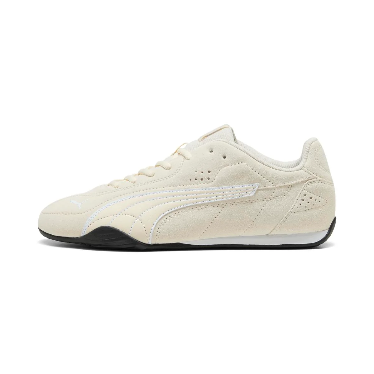 Sneakers Basse da Donna beige effetto scamosciato Puma - Image 3