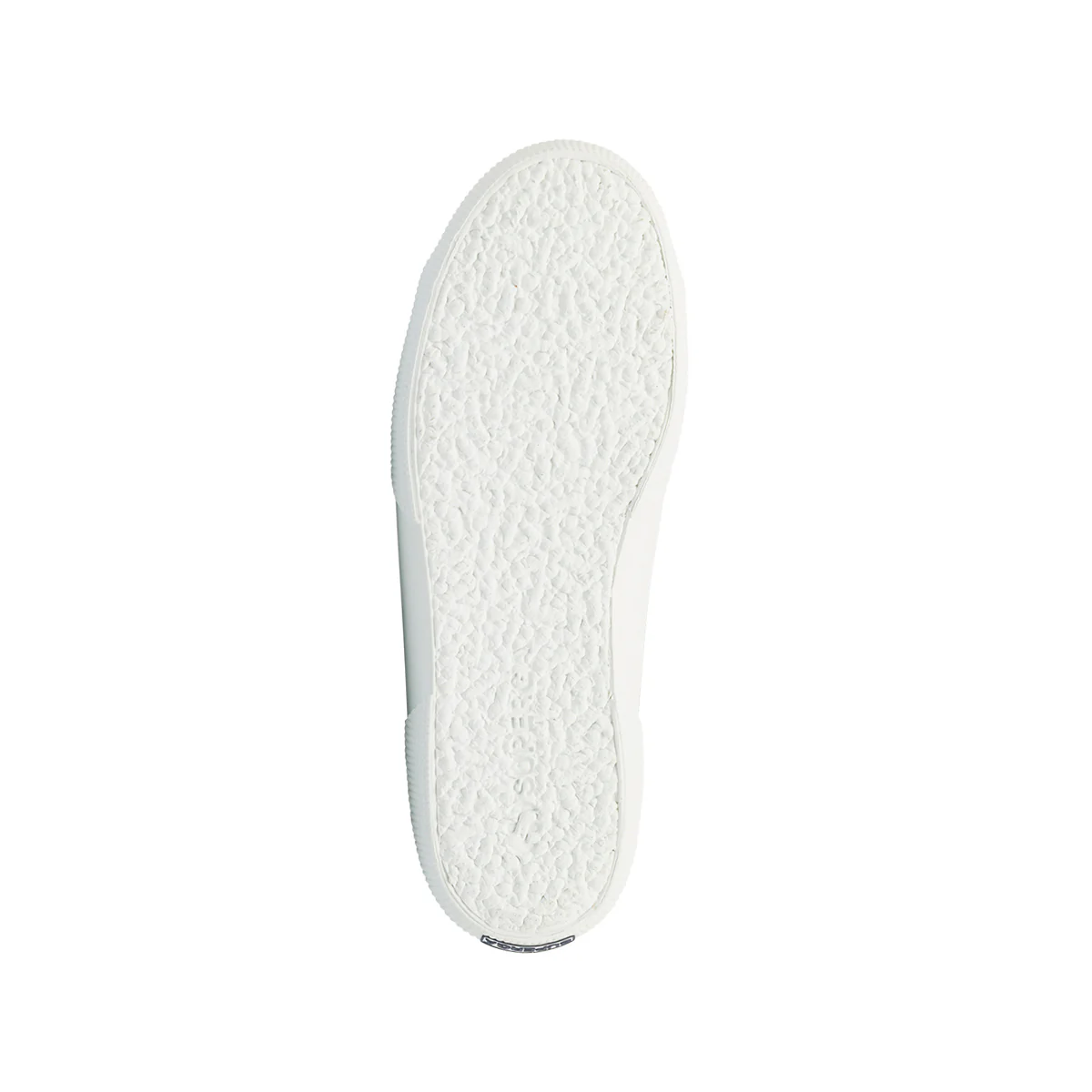 Sneakers basse da donna glitterate argento con suola in gomma Superga - Image 6