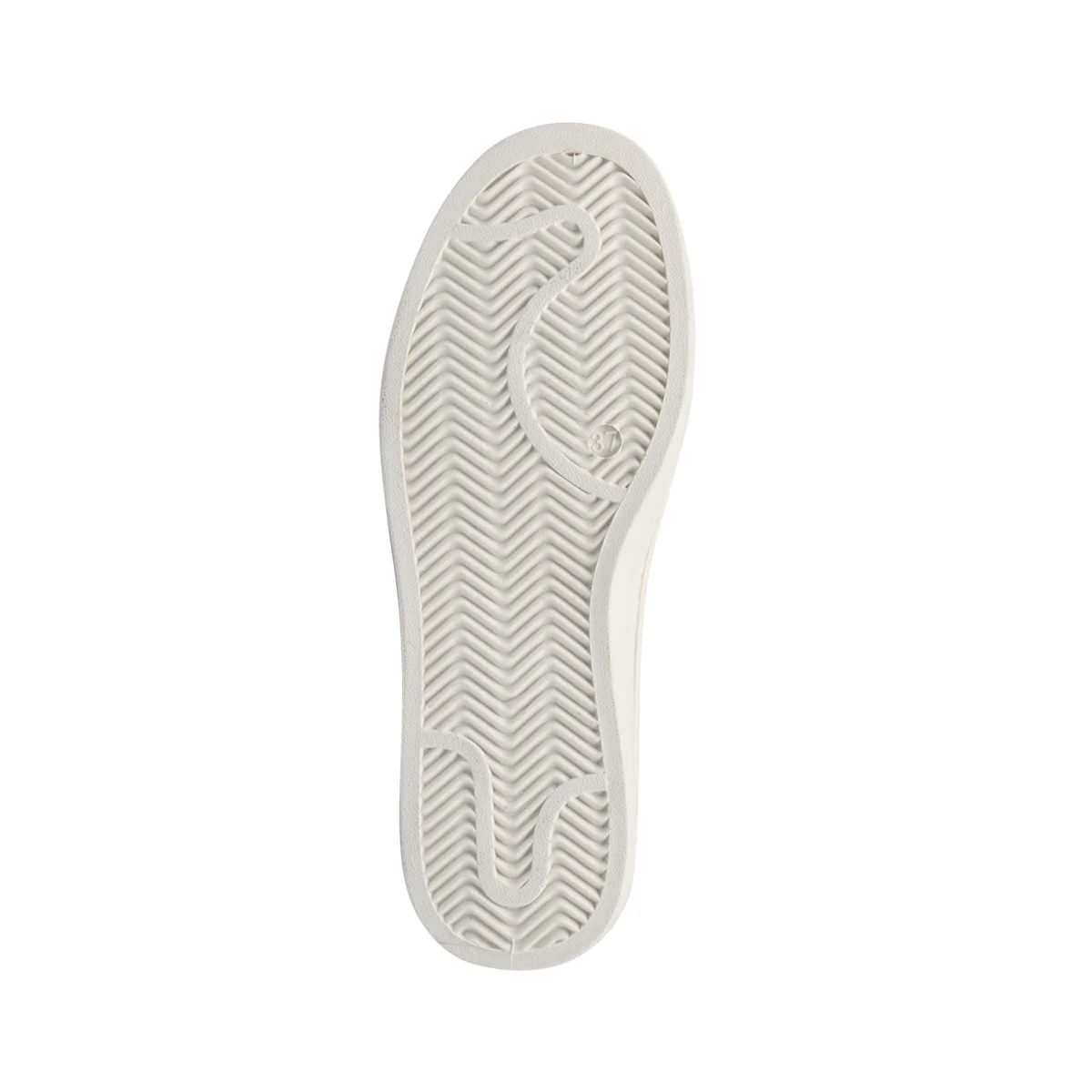 Sneakers beige da donna con dettagli effetto laminato Swish Jeans - Image 4