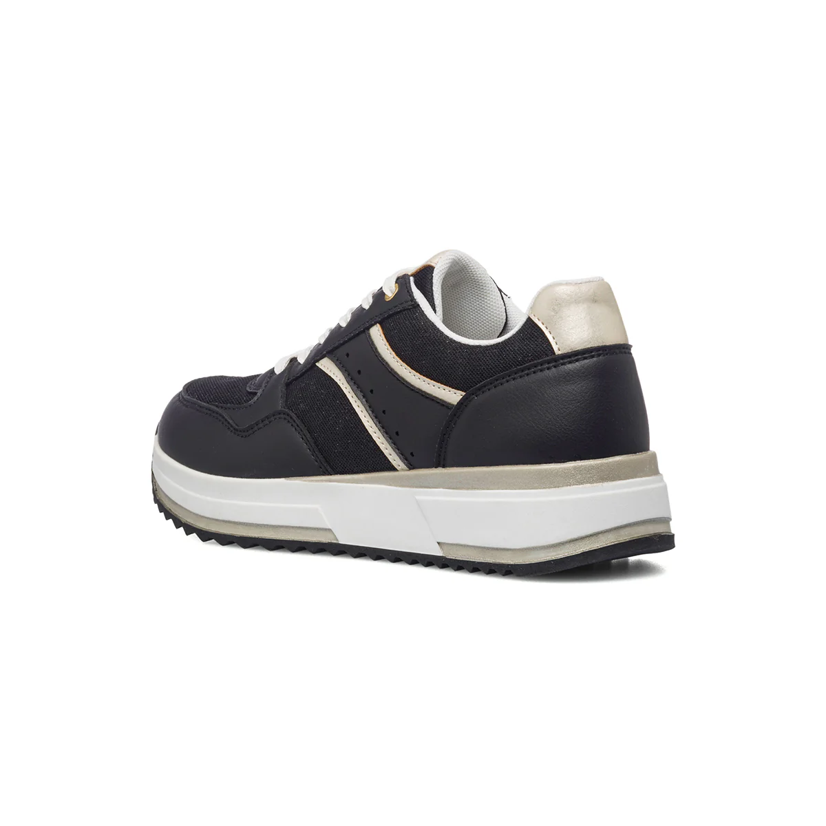 Sneakers beige da donna con dettagli glitterati Lora Ferres - Image 3