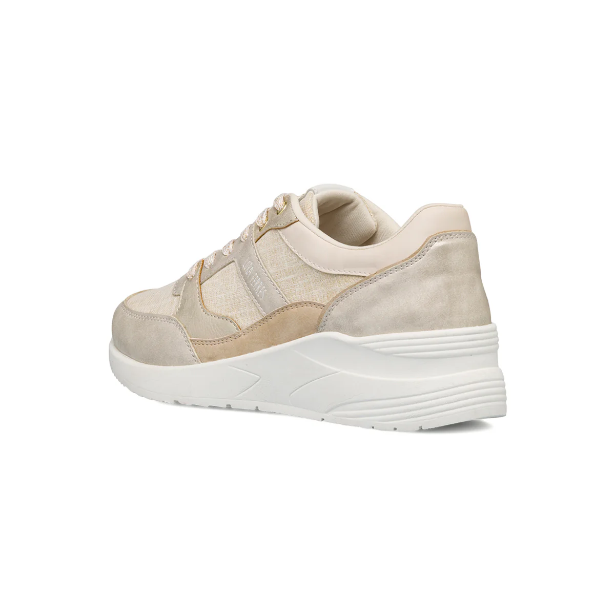 Sneakers beige da donna con maxi-suola Lora Ferres - Image 3