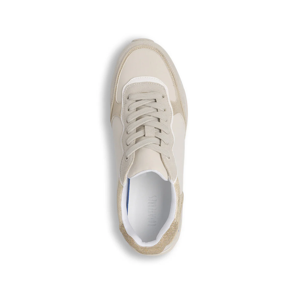 Sneakers Beige da Donna con Platform effetto pitonato Lora Ferres - Image 5