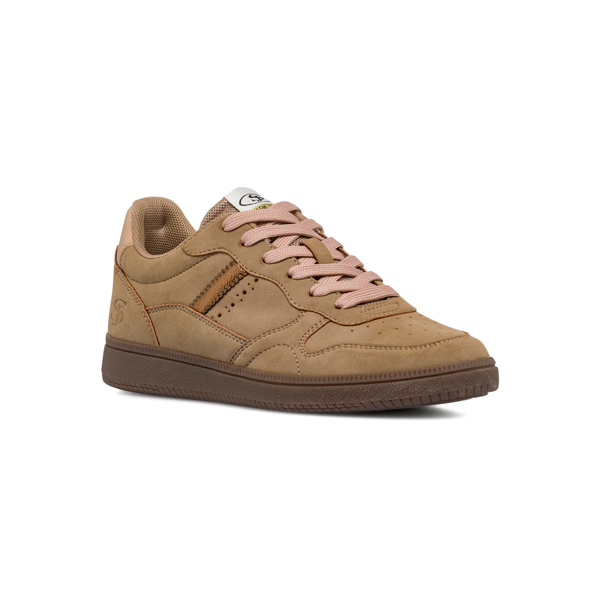 Sneakers beige da Donna effetto scamosciato Swish Jeans - Image 2