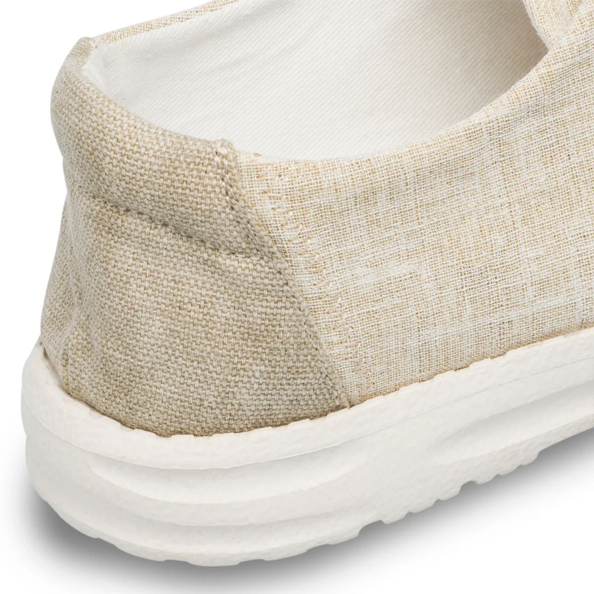 Sneakers beige da donna in tessuto Lora Ferres - Image 7