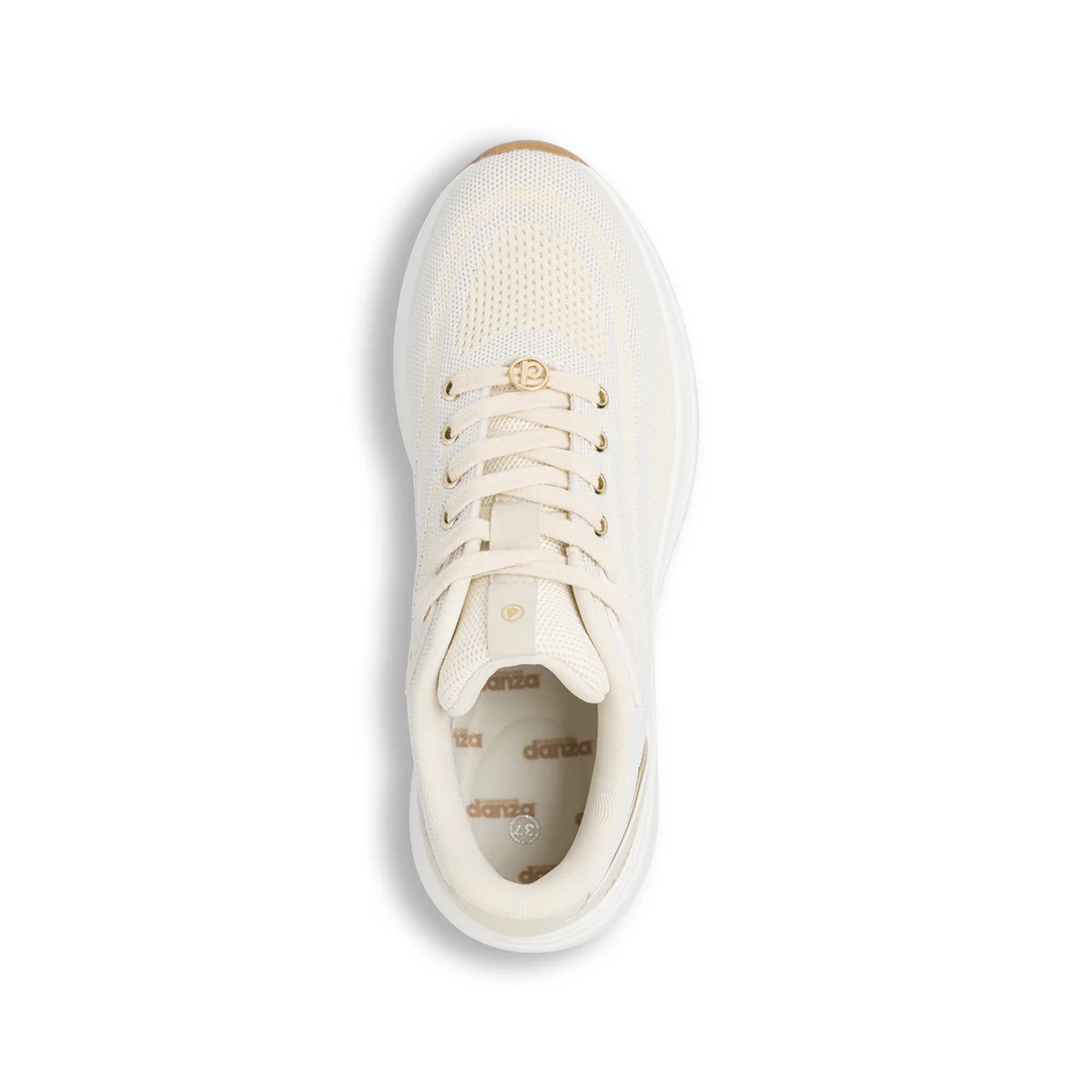 Sneakers beige da Donna in tessuto mesh Dimensione Danza - Image 5