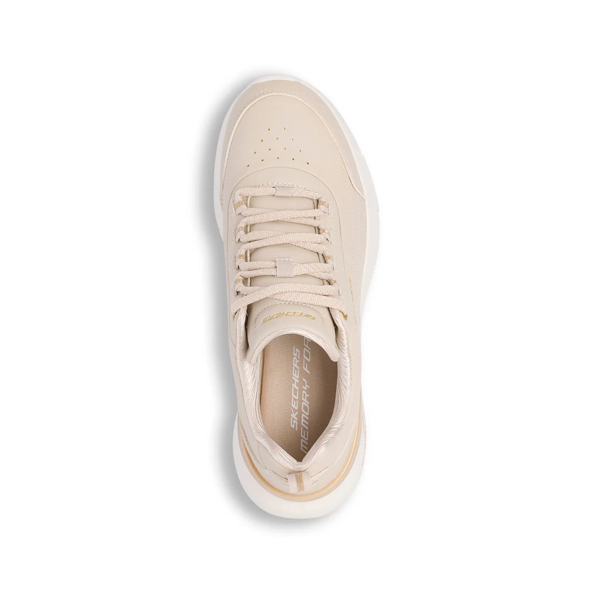 Sneakers beige da Donna Skechers Air in Memory Foam - Image 6