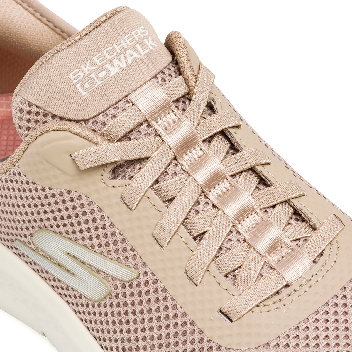 Sneakers beige da Donna Skechers GO WALK FLEX - Image 4