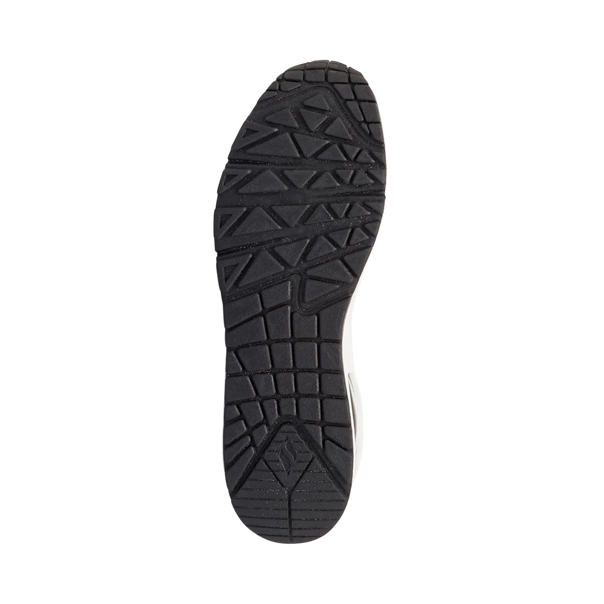 Sneakers beige da ragazzo con suola ad aria Skechers Uno Gen1 - Image 4
