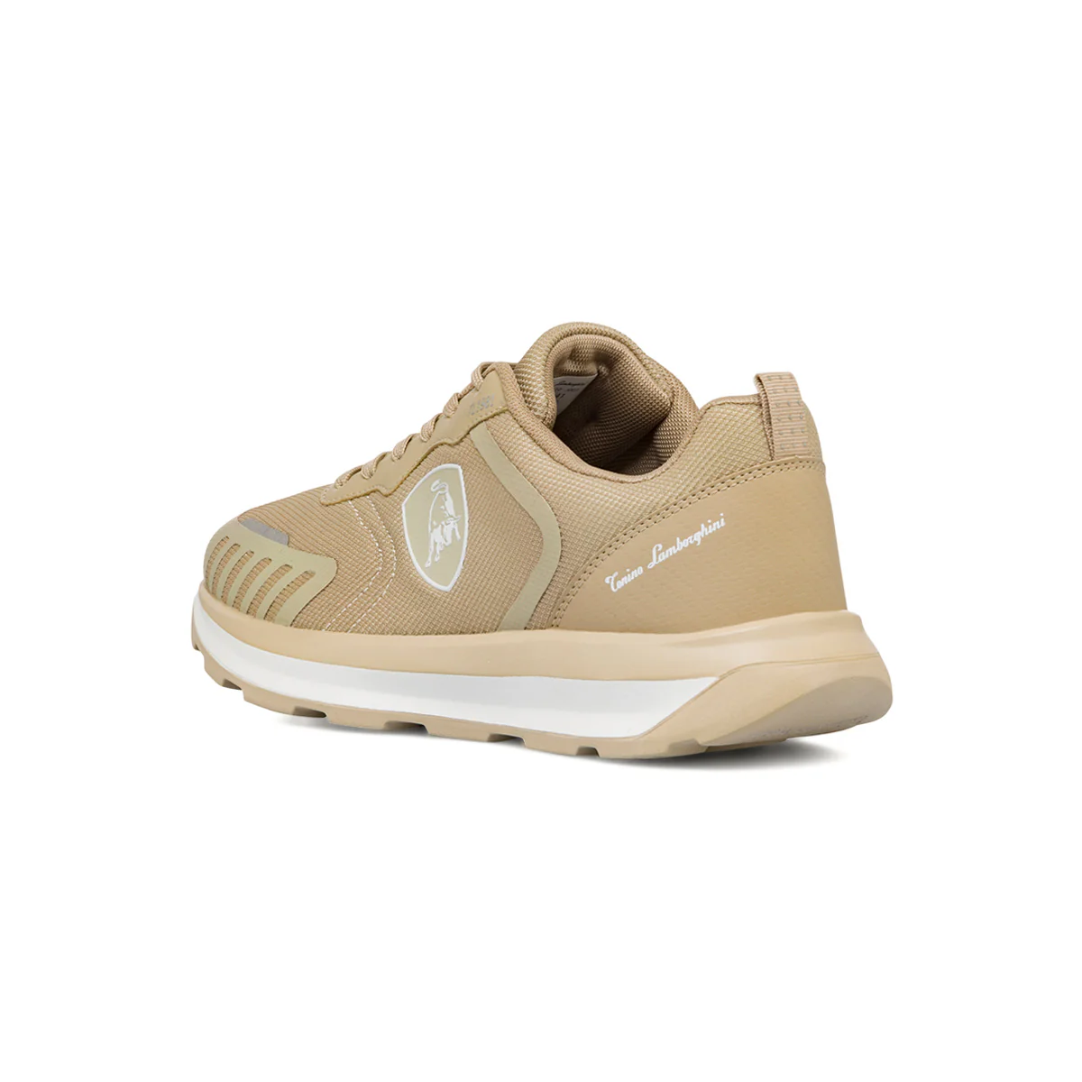 Sneakers beige da Uomo con logo laterale Tonino Lamborghini - Image 3