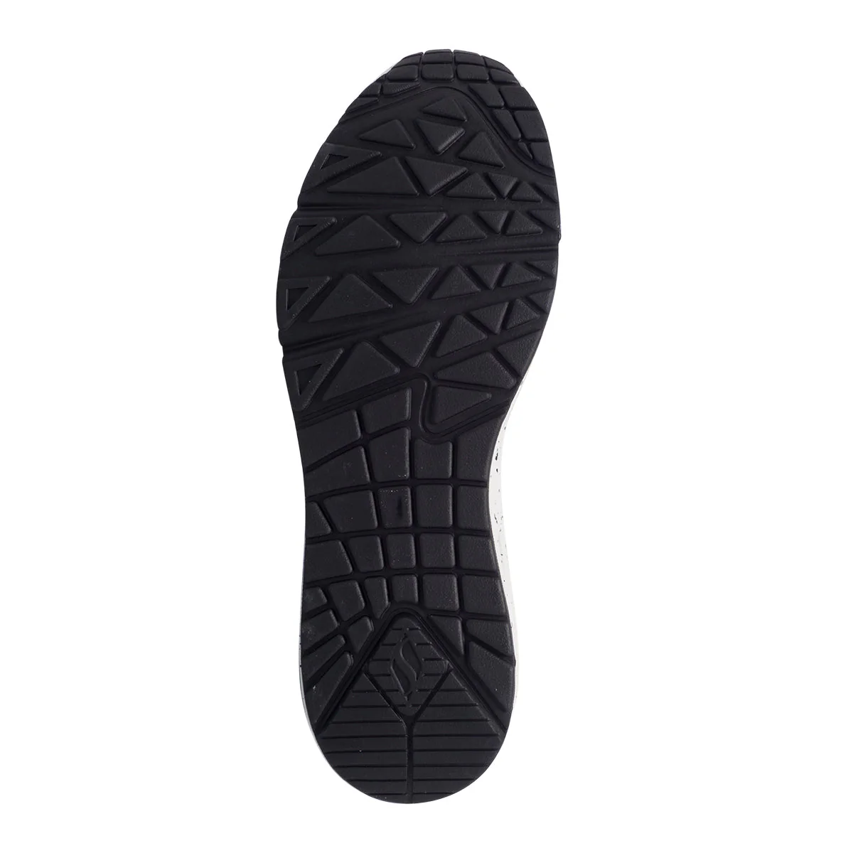 Sneakers beige da uomo con suola ad aria Skechers Uno - Draw 2 - Image 4
