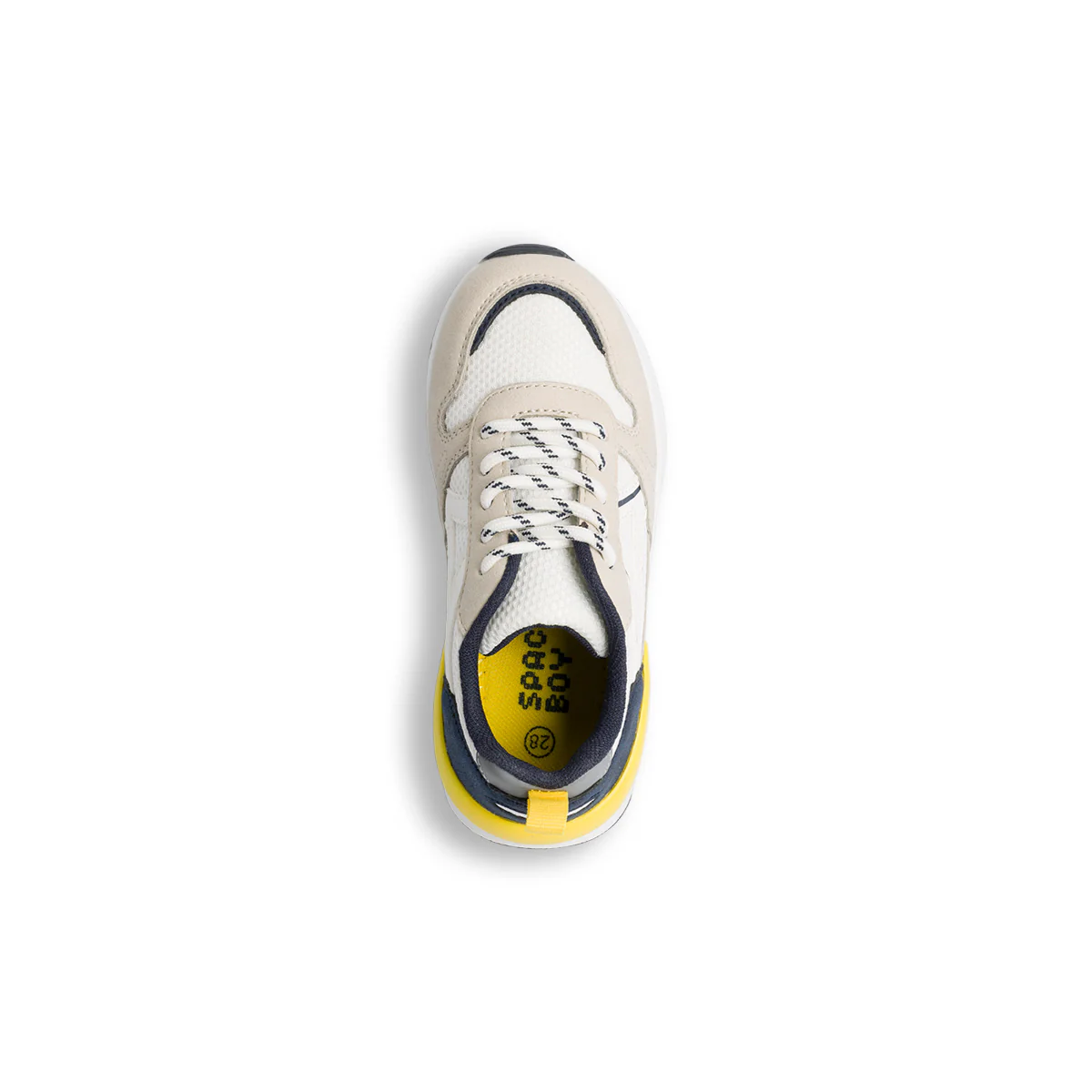 Sneakers beige e blu da ragazzo Space Boy - Image 5