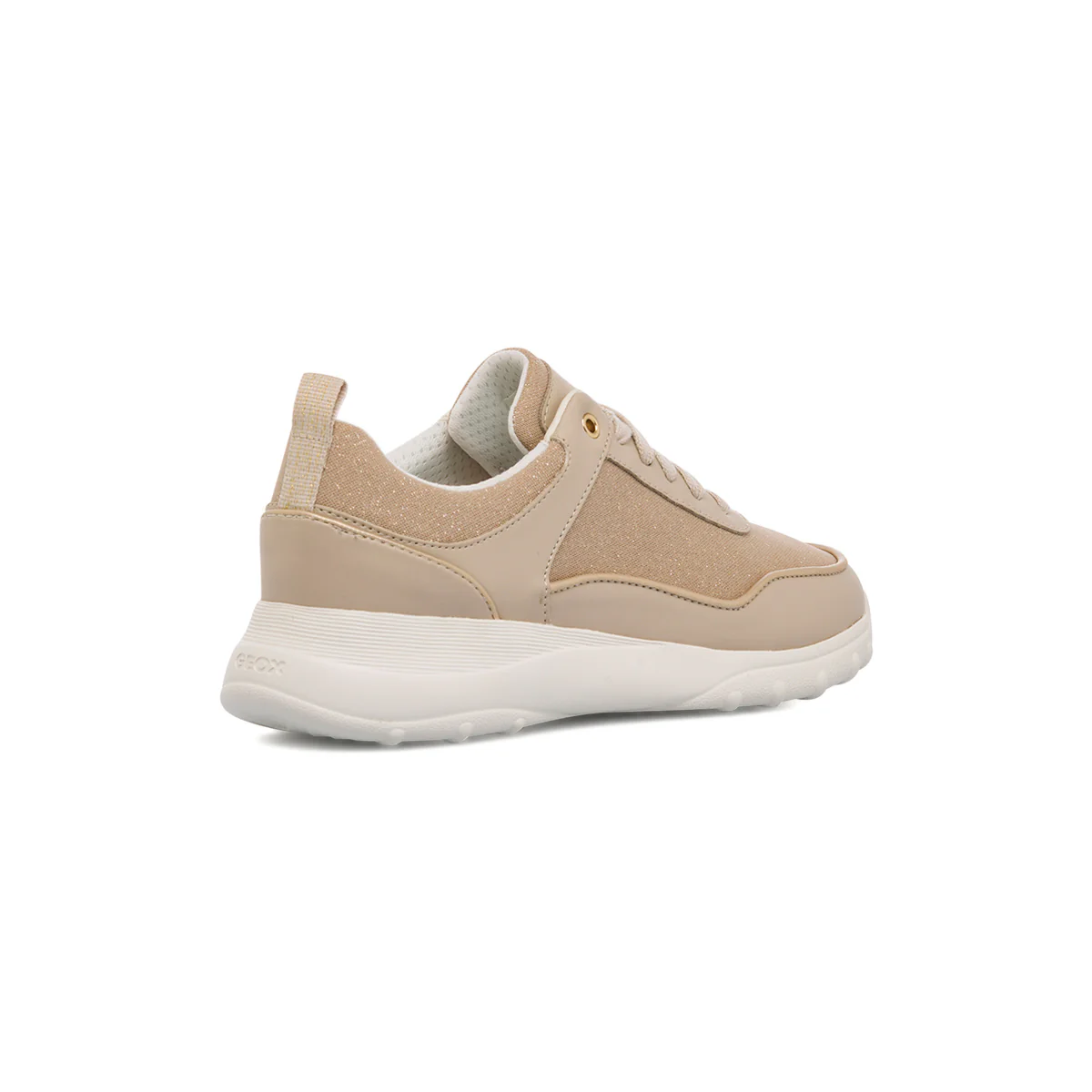 Sneakers beige glitterate da donna Geox Alleniee - Image 3