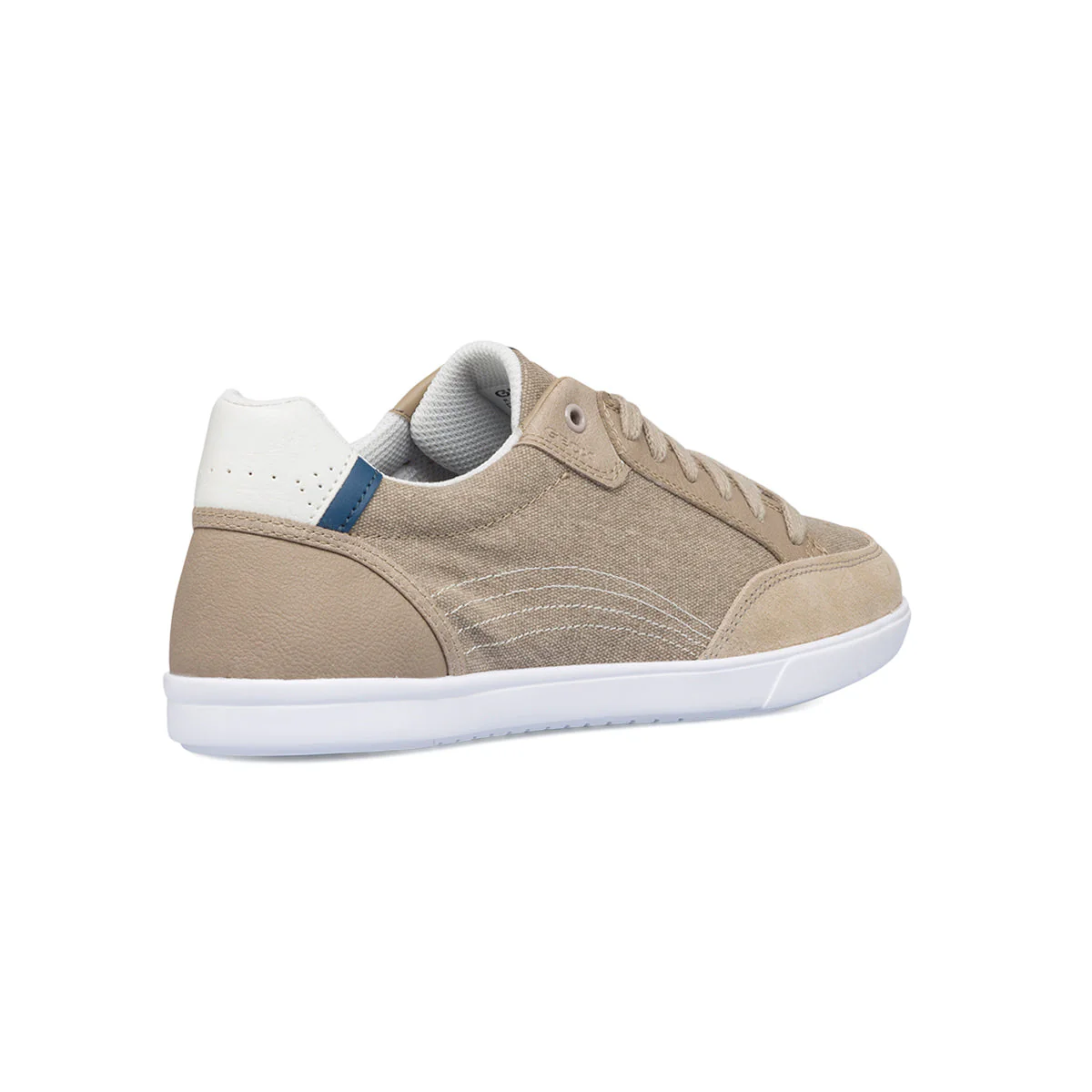 Sneakers beige in tela da uomo Geox Walee - Image 3