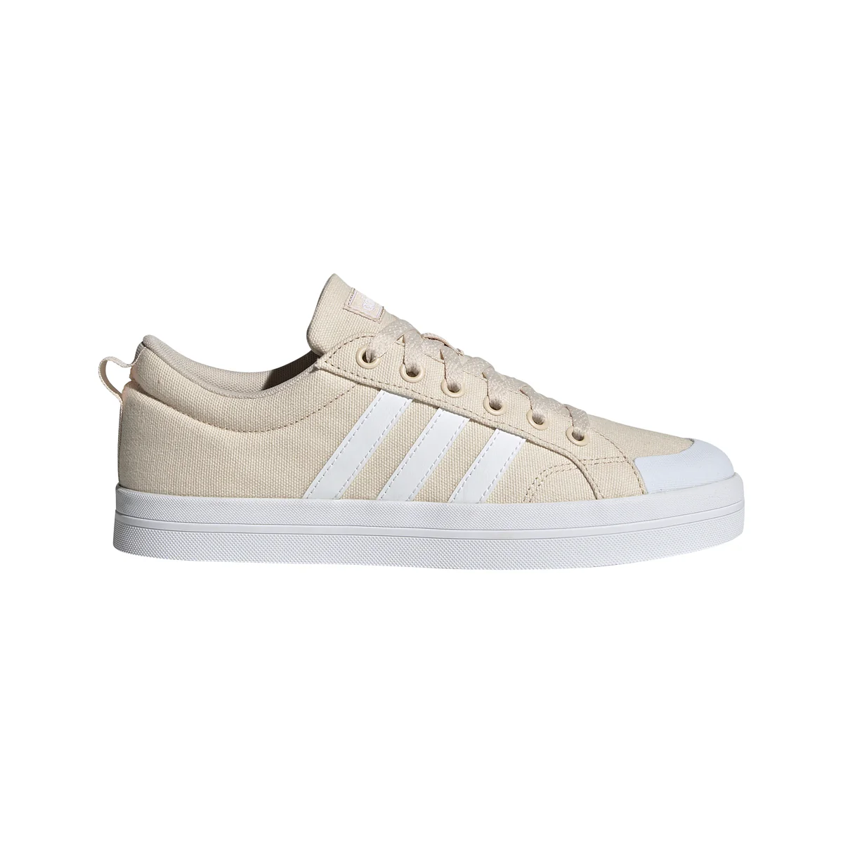 Sneakers beige in tessuto con intersuola Cloudfoam adidas Bravada