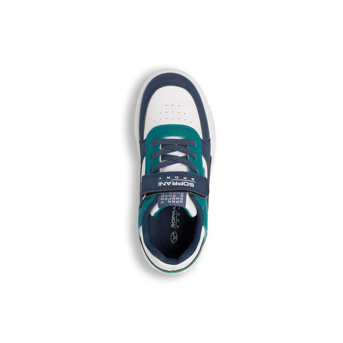 Sneakers Bianche bicolore da Bambino Soprani Sport - Image 5