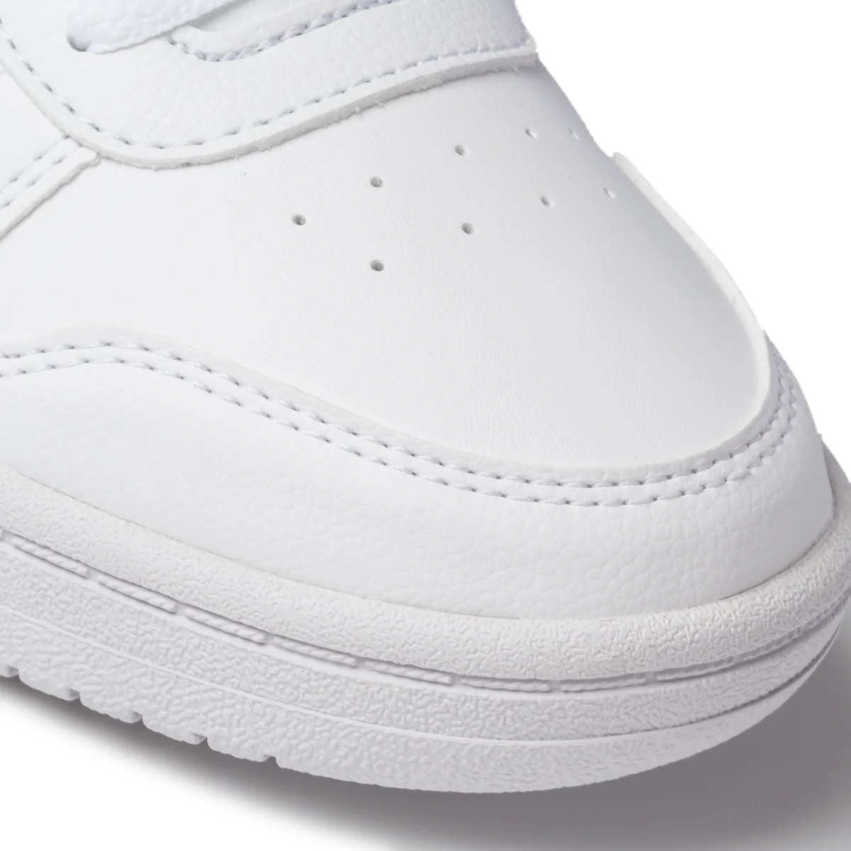 Sneakers bianche con 3 strisce laterali adidas Hoops 2.0 K - Image 5