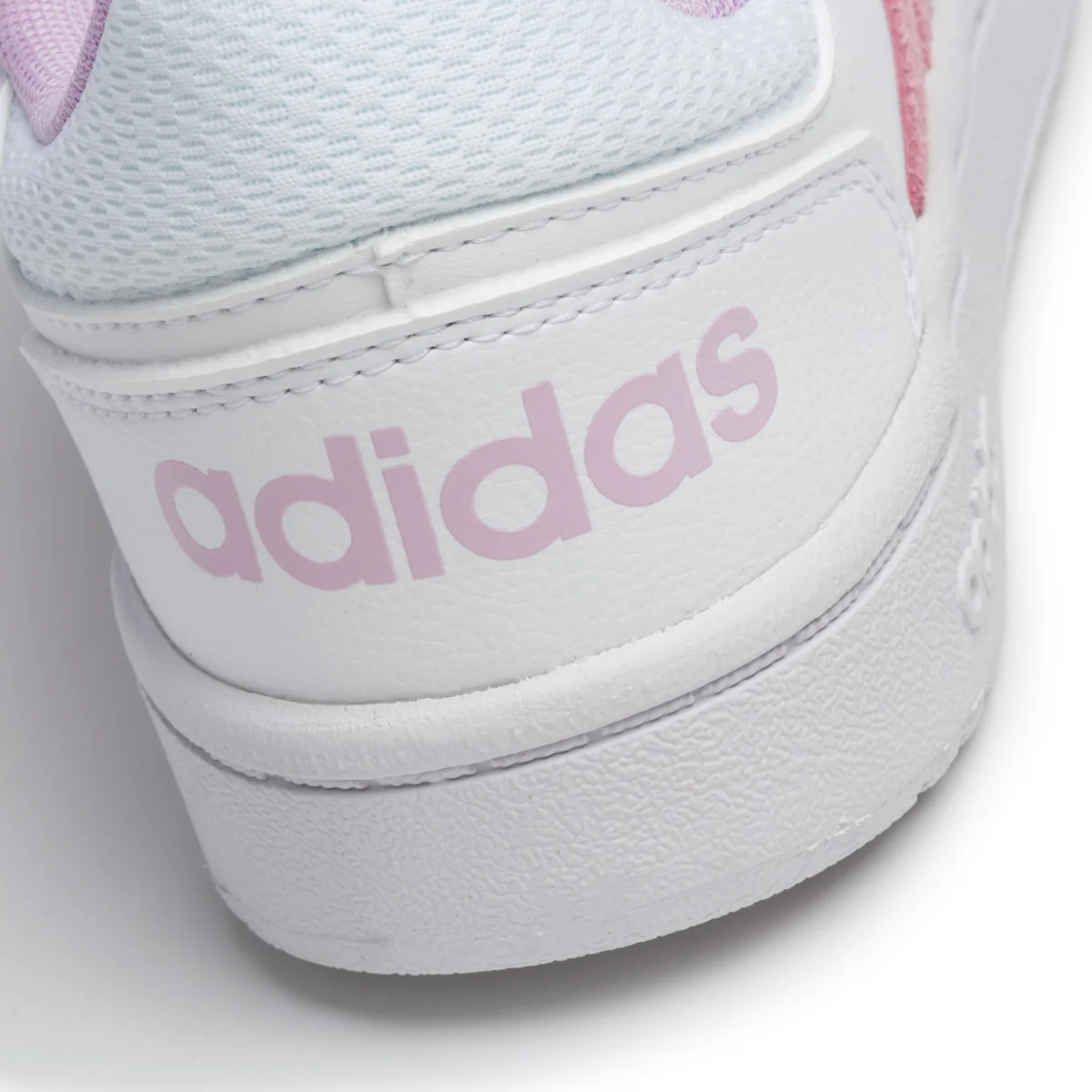 Sneakers bianche con chisure a strappo adidas Hoops 2.0 Cmf C - Image 7