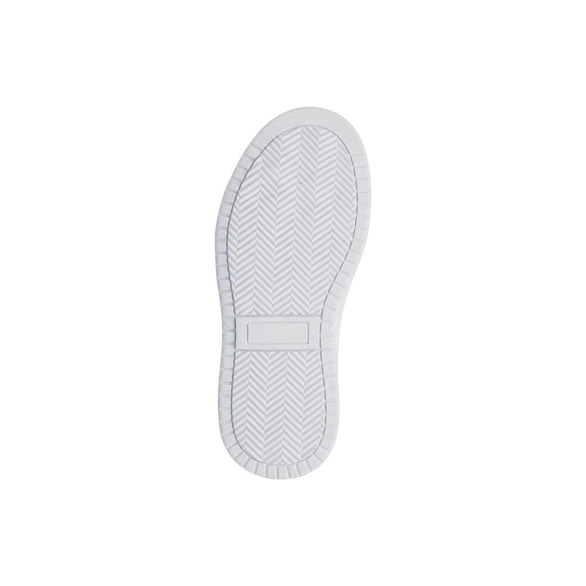 Sneakers bianche con dettagli argento e fucsia glitter da bambina 10 Baci - Image 4