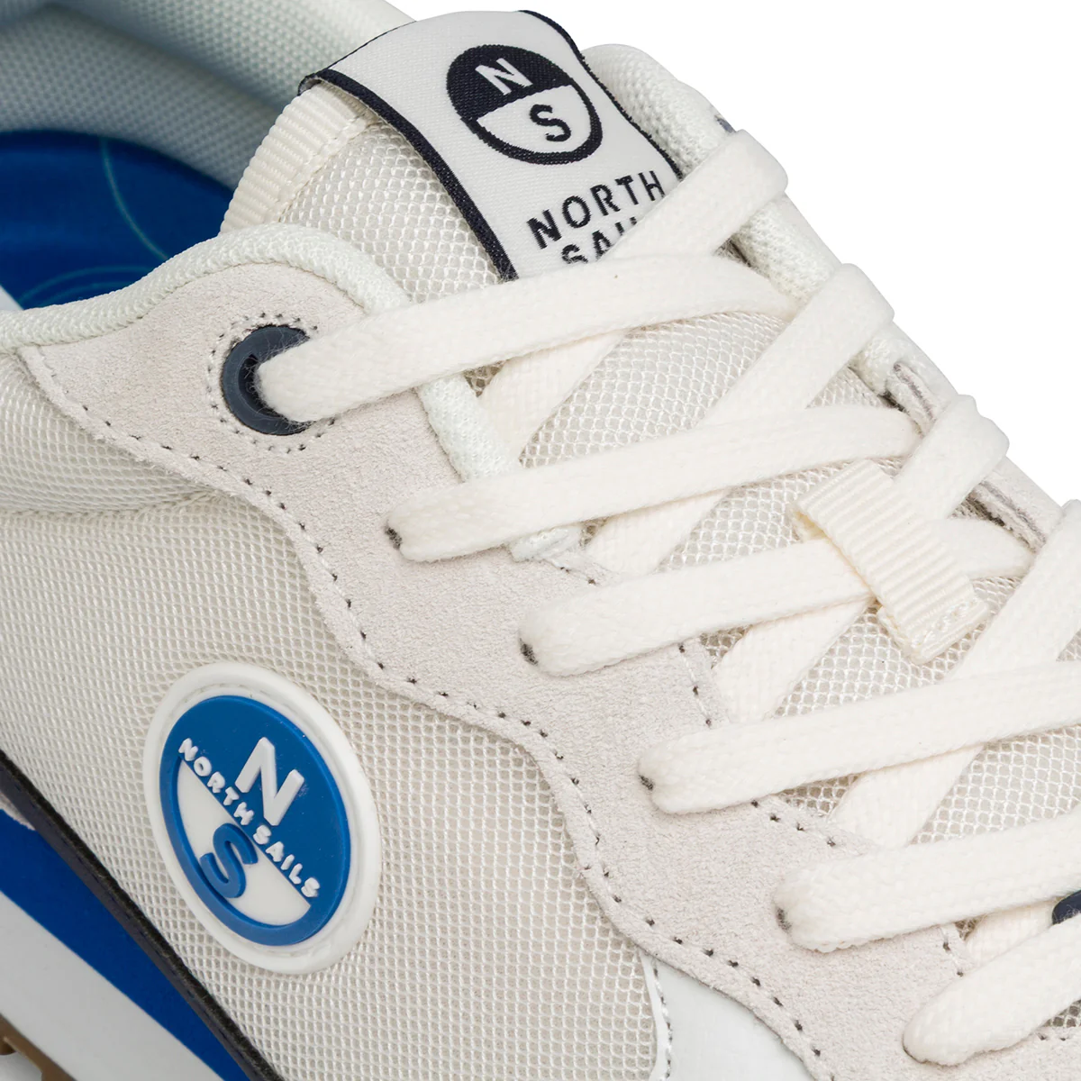 Sneakers bianche con dettagli blu da Uomo North Sails - Image 4