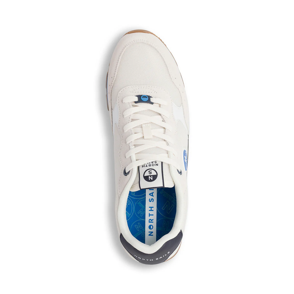 Sneakers bianche con dettagli blu da Uomo North Sails - Image 5