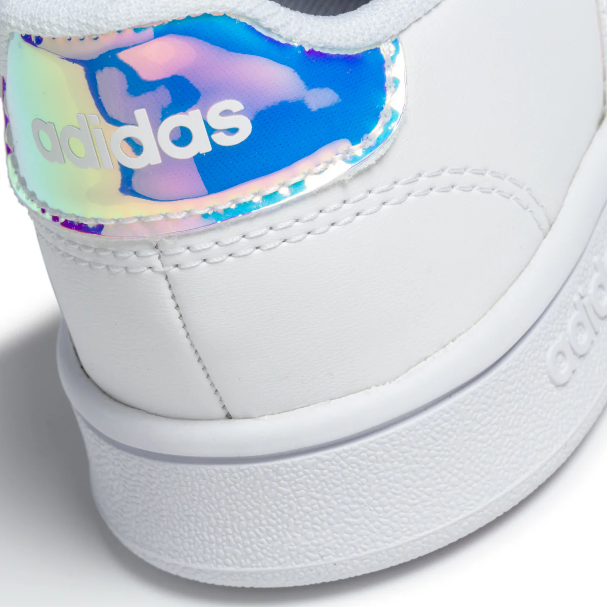 Sneakers bianche con dettagli laminati adidas Grand Court C - Image 7