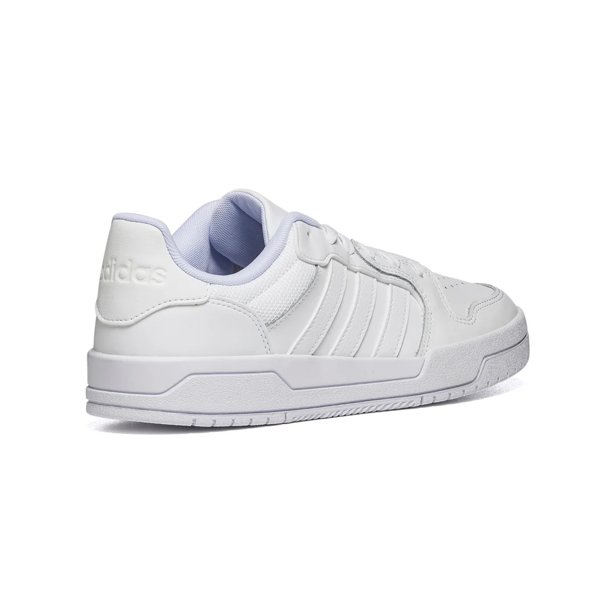 Sneakers bianche con dettagli traforati adidas Entrap - Image 3