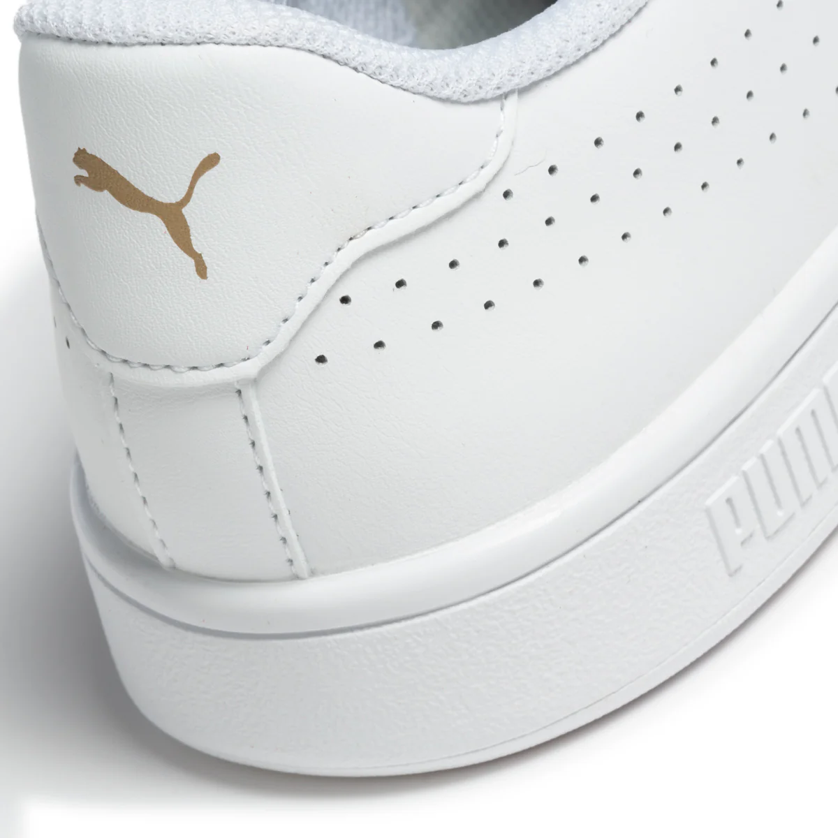 Sneakers bianche con dettagli traforati Puma Smash V2 L Perf - Image 7