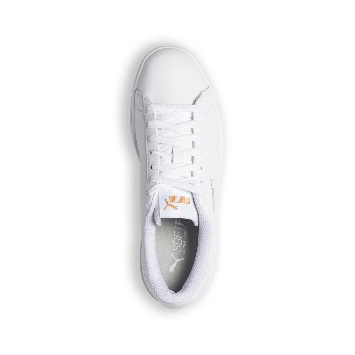 Sneakers bianche con dettagli traforati Puma Smash V2 L Perf - Image 8