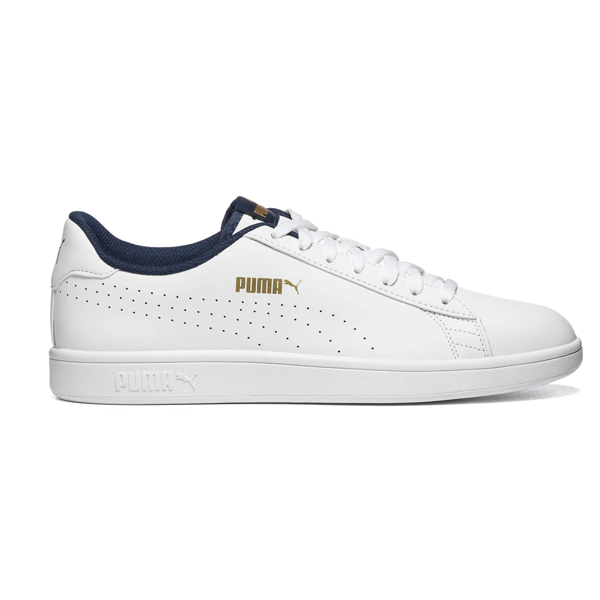 Sneakers bianche con dettagli traforati Puma Smash V2 L Perf