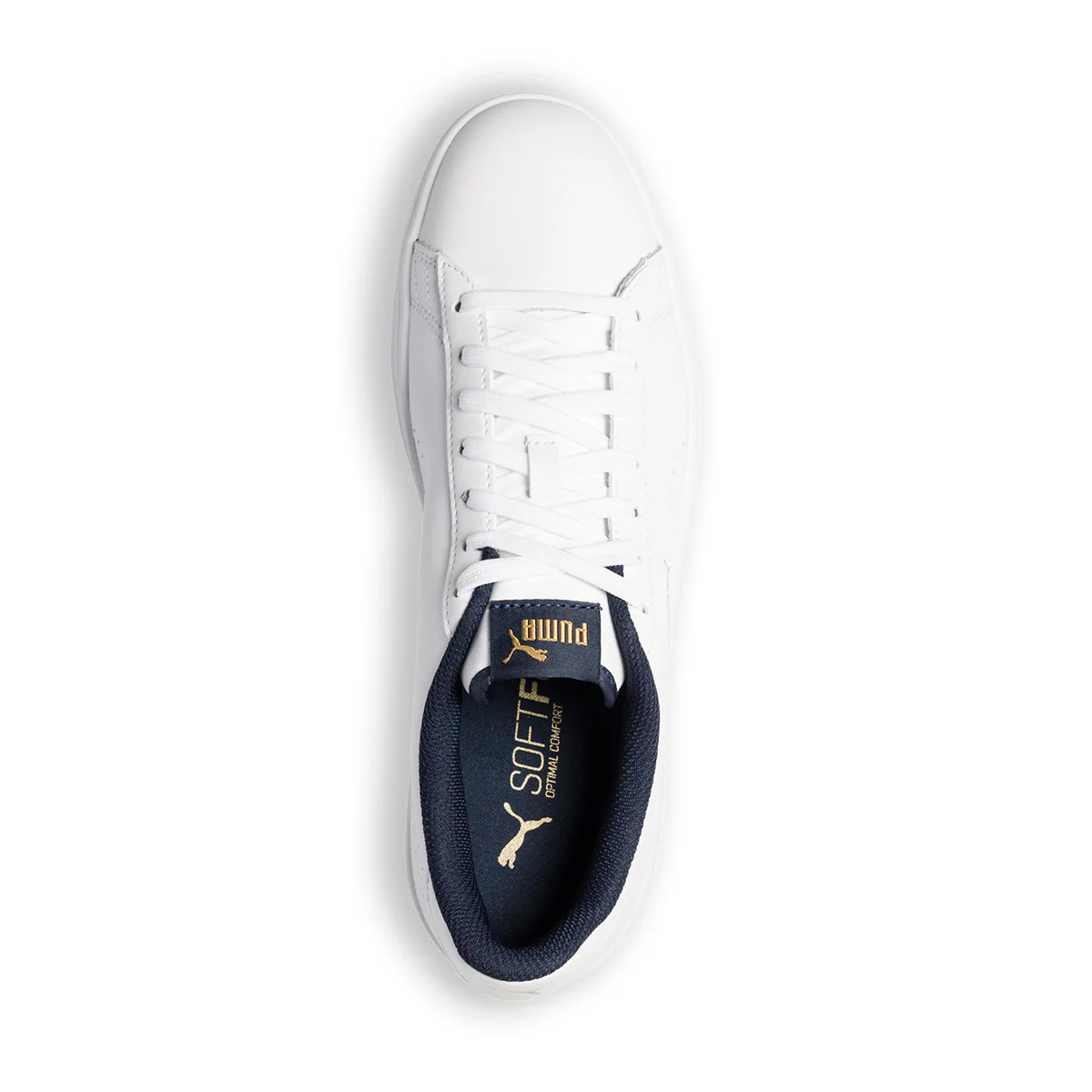 Sneakers bianche con dettagli traforati Puma Smash V2 L Perf - Image 8