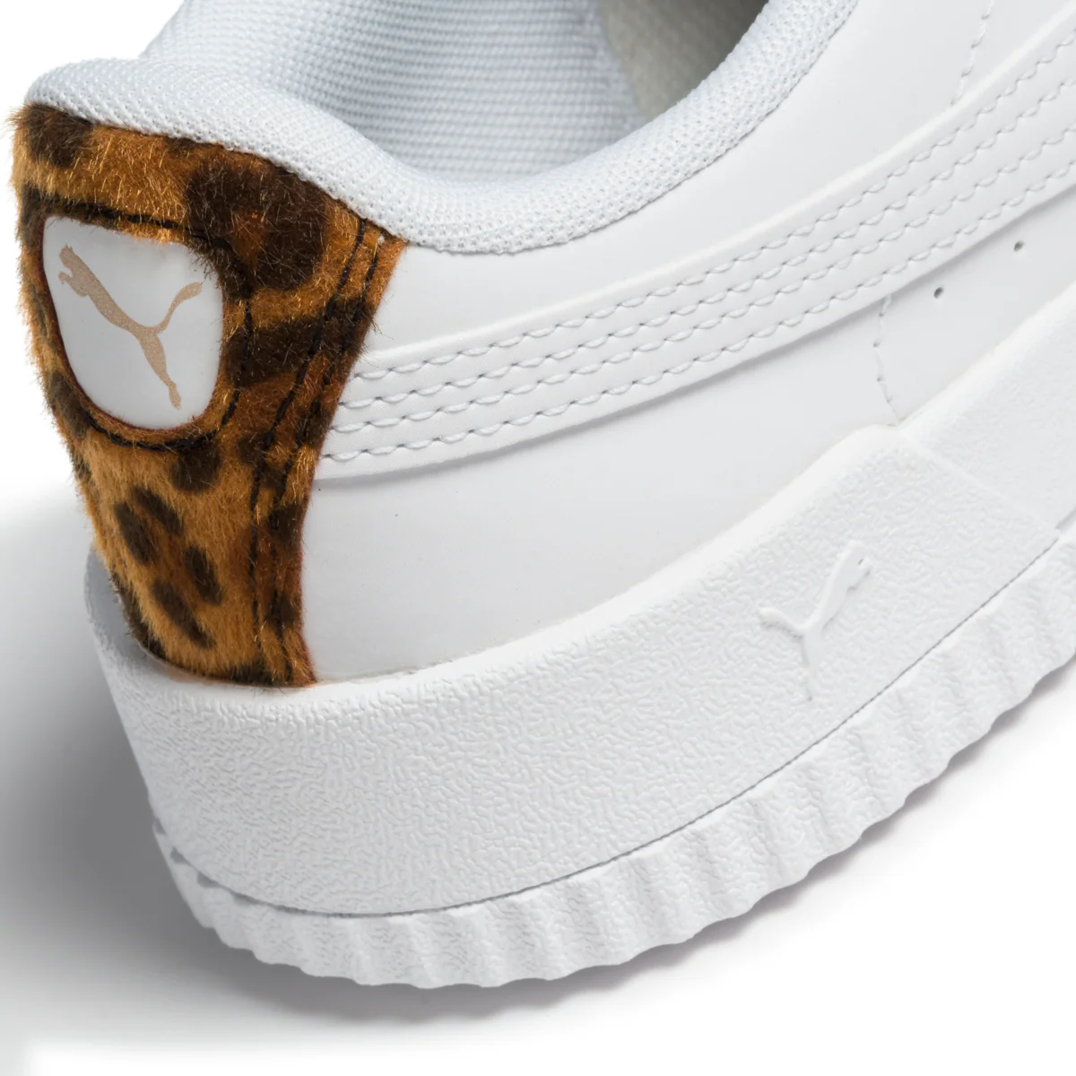 Sneakers bianche con dettaglio animalier Puma Carina Leo - Image 7