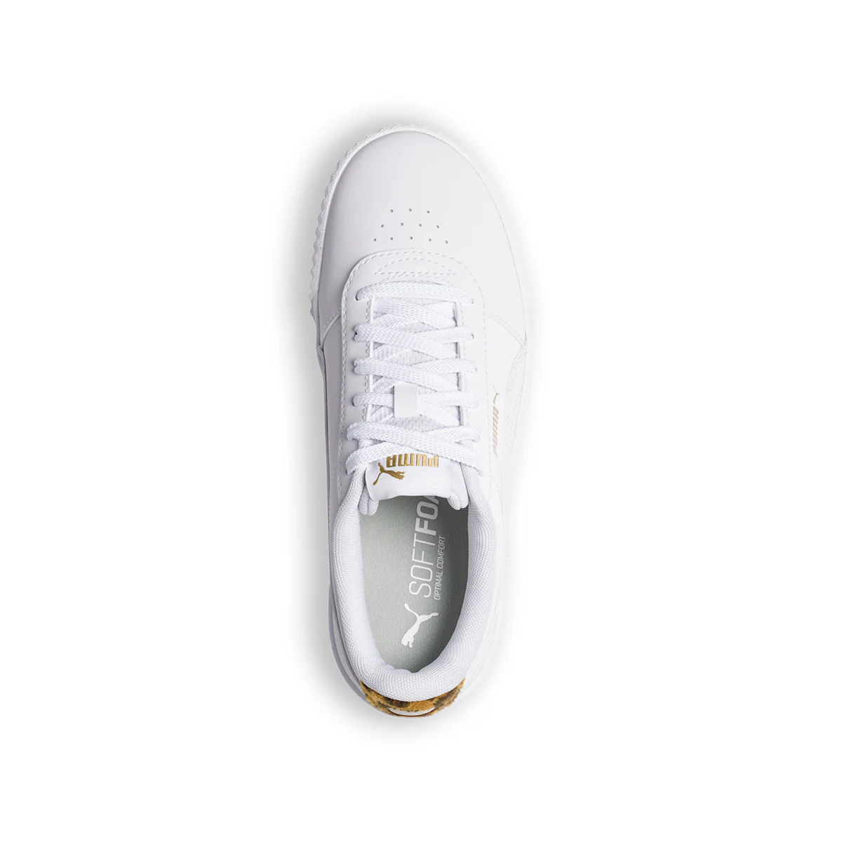 Sneakers bianche con dettaglio animalier Puma Carina Leo - Image 8