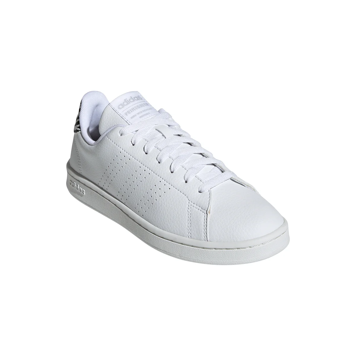 Sneakers bianche con dettaglio animalier adidas Advantage - Image 3
