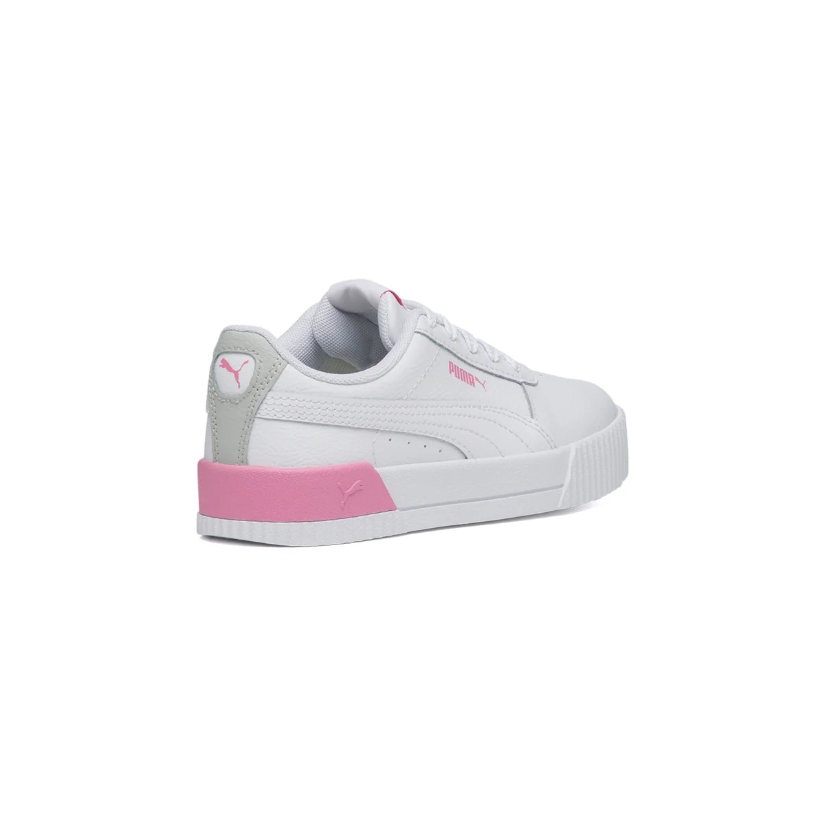 Sneakers bianche con dettaglio rosa sul tallone Puma Carina L Ps - Image 3