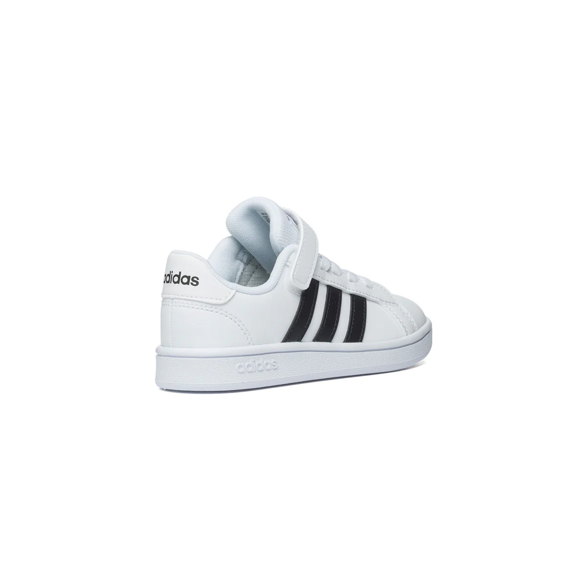 Sneakers bianche con lacci elastici adidas Grand Court C - Image 3