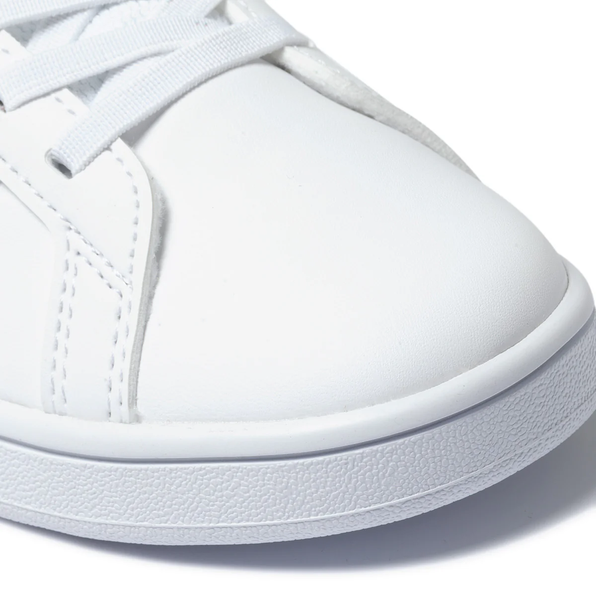 Sneakers bianche con lacci elastici adidas Grand Court C - Image 5