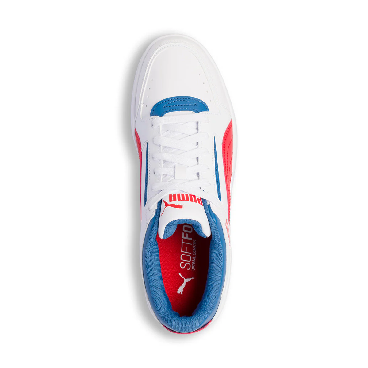 Sneakers bianche con logo a contrasto Puma Rebound Joy Low - Image 5