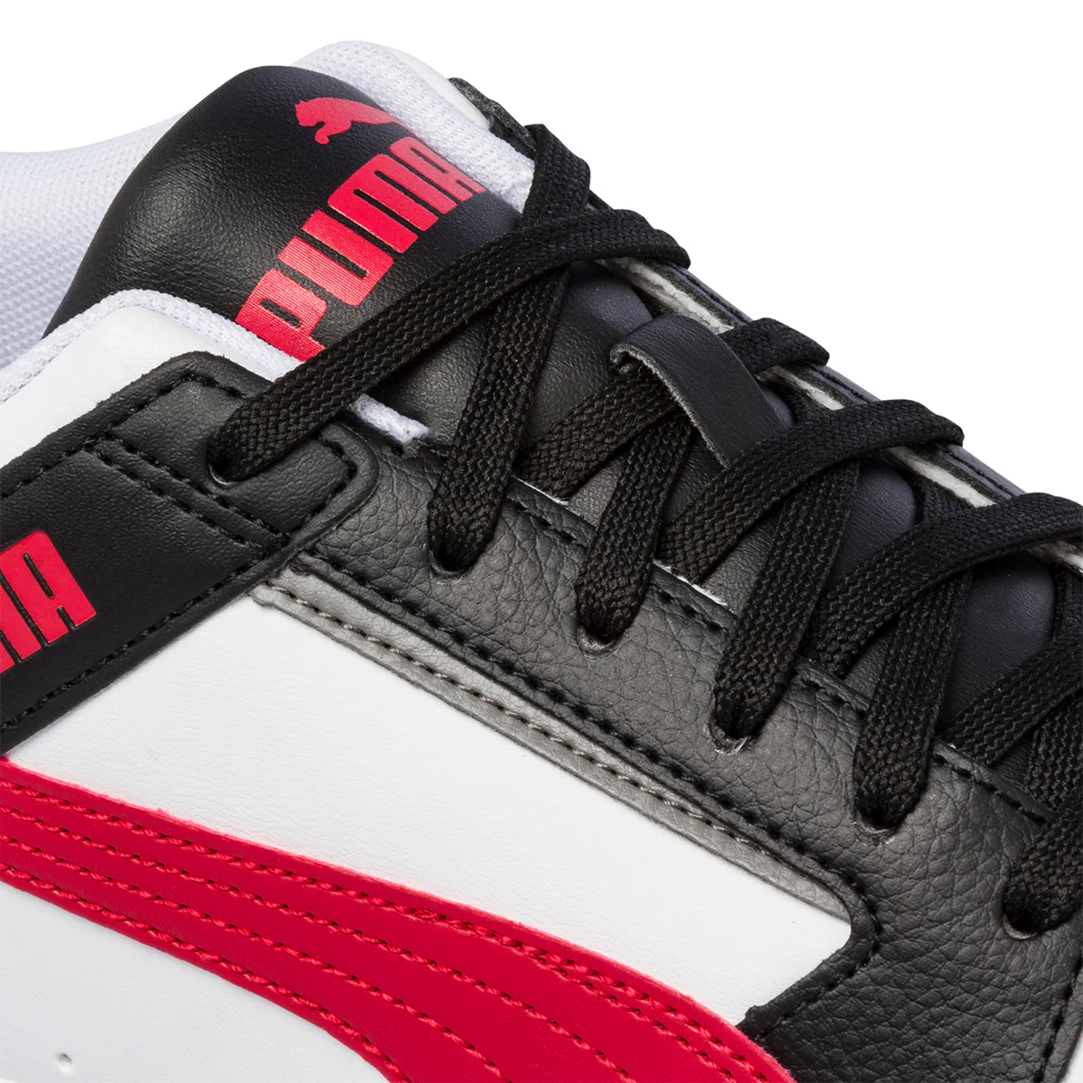 Sneakers bianche con logo a contrasto Puma Rebound Joy Low - Image 6
